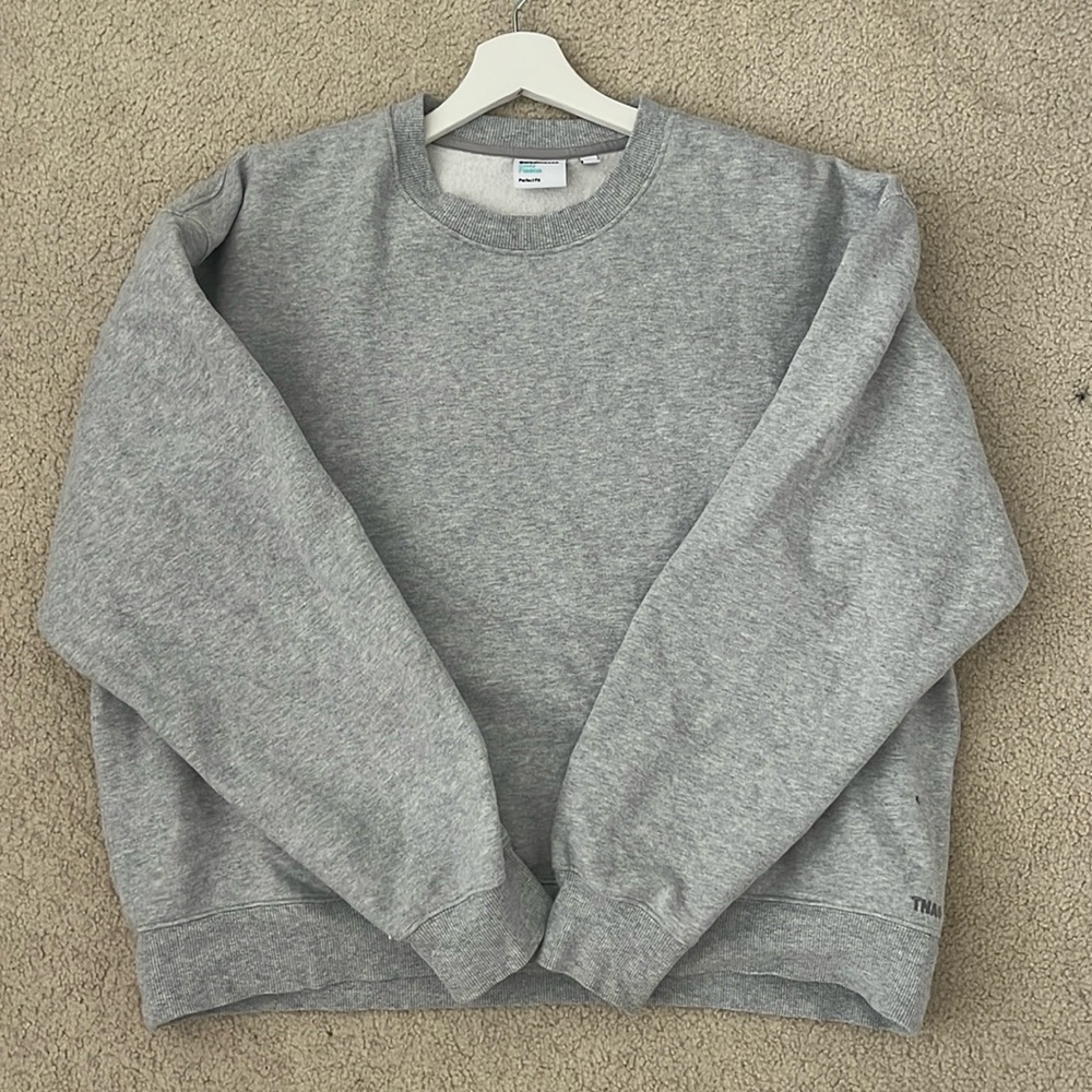 TNA Gray Sweatfleece Crewneck